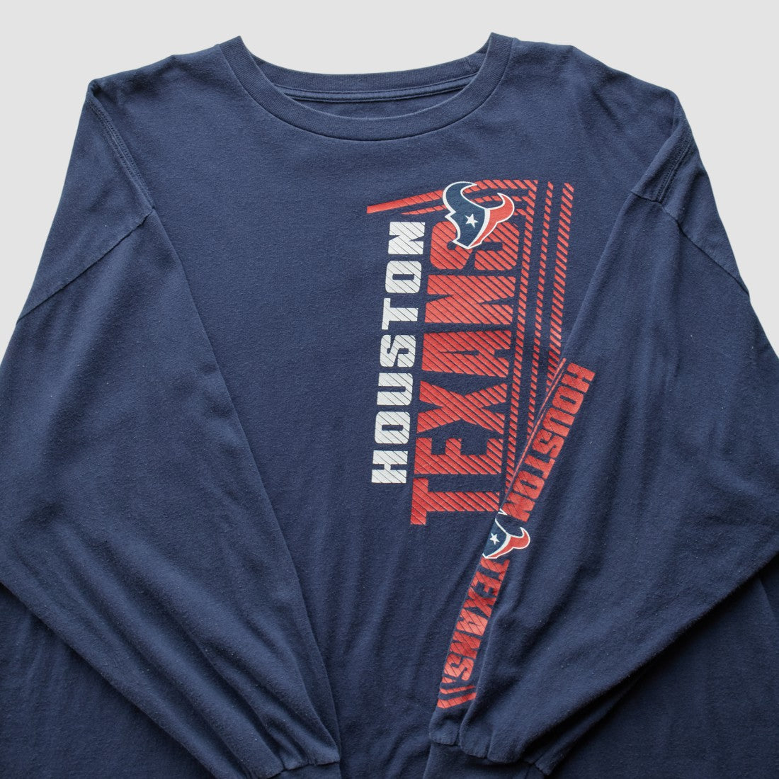 Houston Texans 2010s Long Sleeve T-shirt Navy Vintage | Fanatics