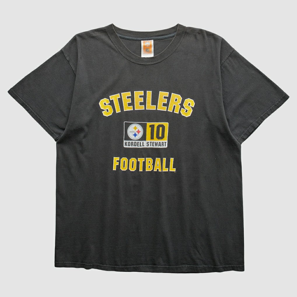 Pittsburgh Steelers NFL 2000s T-shirt Black Vintage | Fanatics