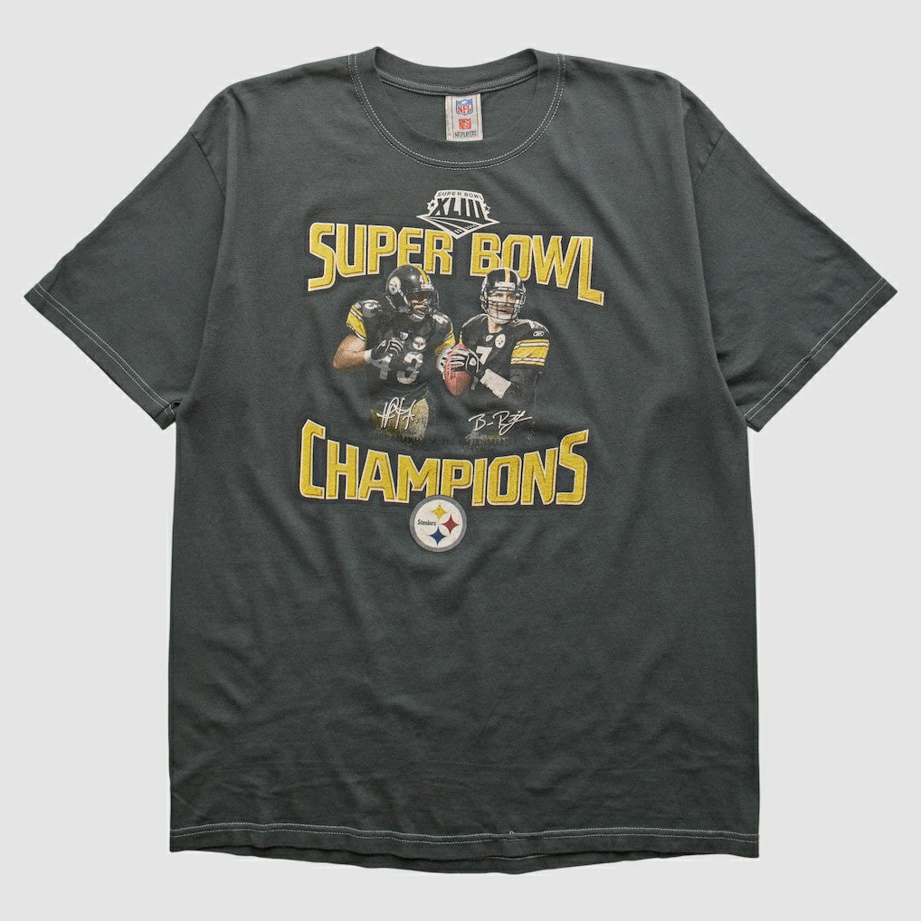 Pittsburgh Steelers NFL 2009 T-shirt Charcoal Vintage | Fanatics