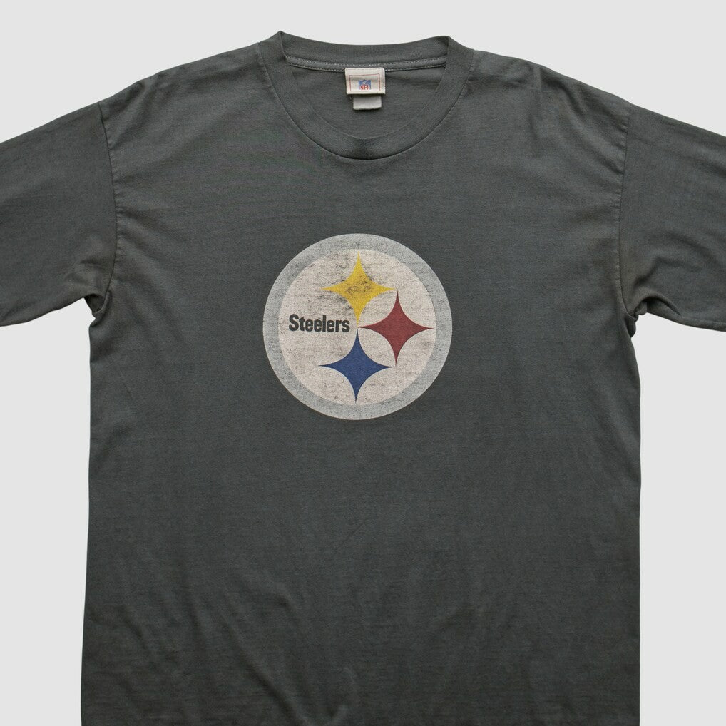 Pittsburgh Steelers NFL 2000s Long Sleeve T-shirt Charcoal Vintage | Fanatics