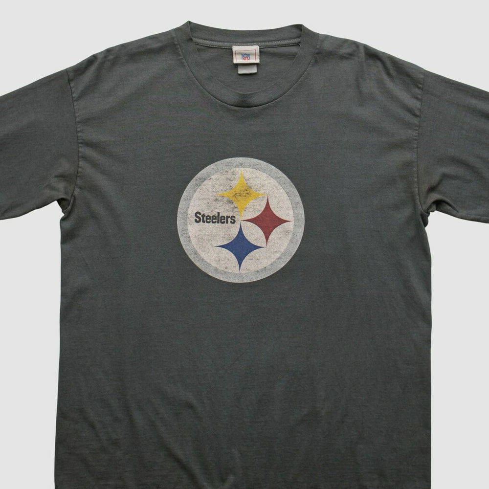 Pittsburgh Steelers NFL 2000s Long Sleeve T-shirt Charcoal Vintage | Fanatics