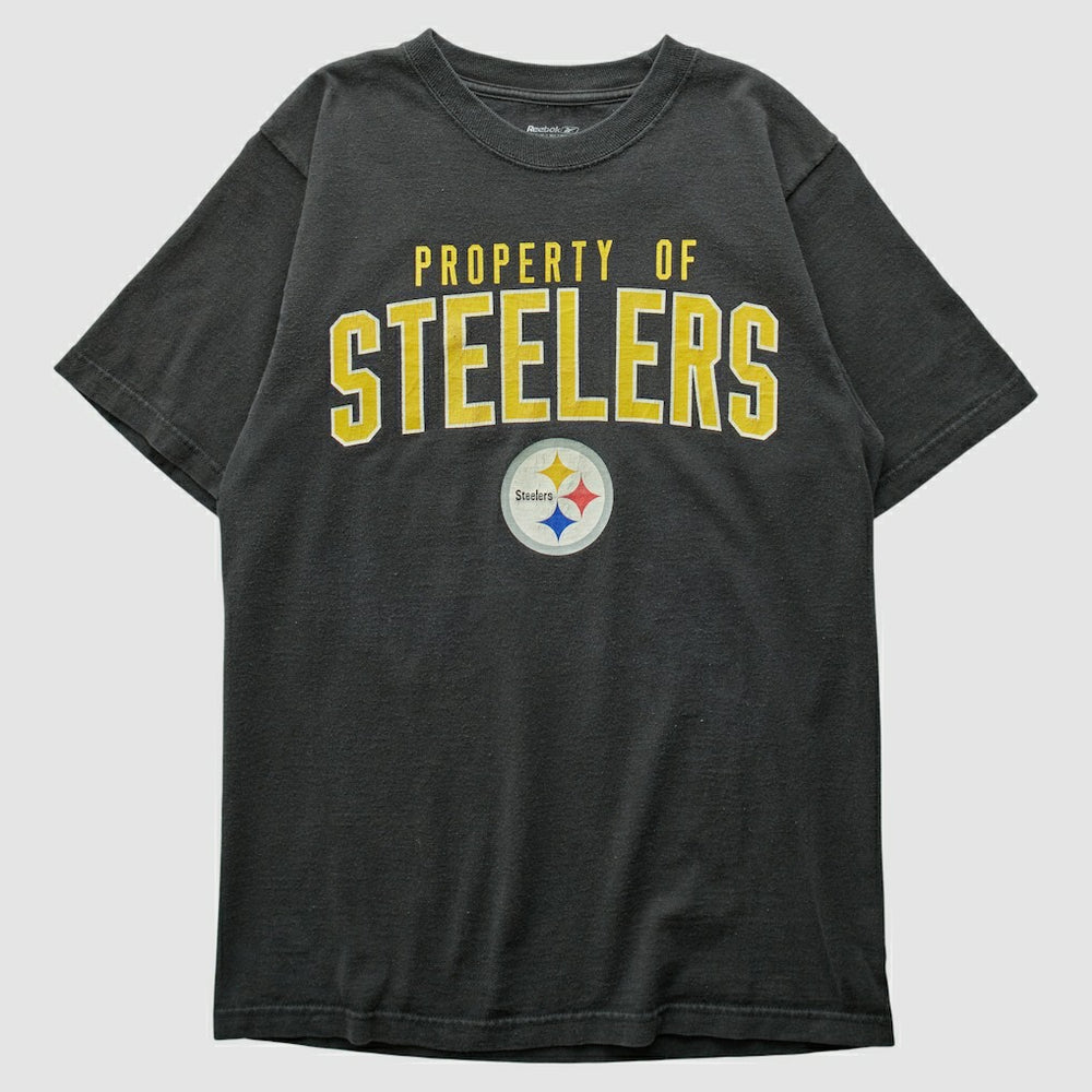Pittsburgh Steelers Reebok 2010s T-shirt Black Vintage | Fanatics