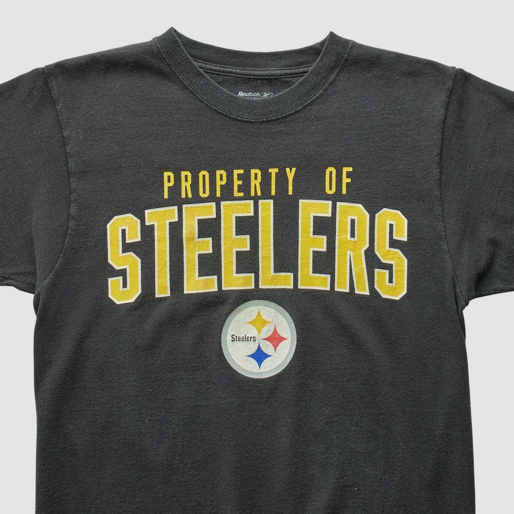Pittsburgh Steelers Reebok 2010s T-shirt Black Vintage | Fanatics