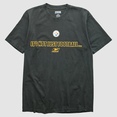 Pittsburgh Steelers Reebok 2000s T-shirt Black Vintage | Fanatics
