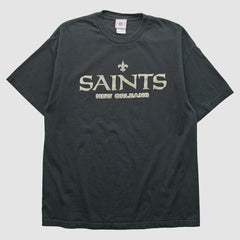 New Orleans Saints NFL 2000s T-shirt Black Vintage | Fanatics