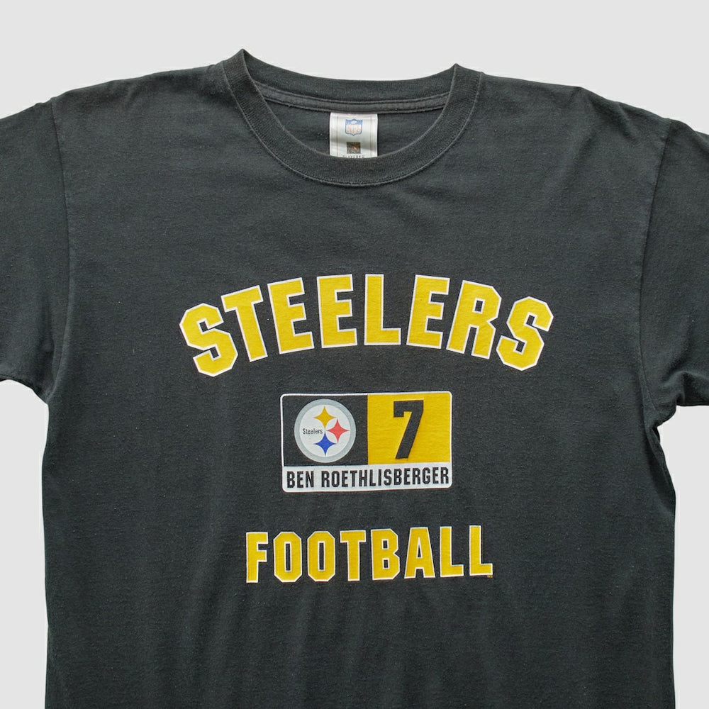 Pittsburgh Steelers 2000s T-shirt Black Vintage | Fanatics
