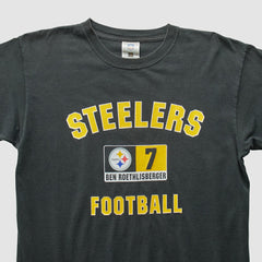 Pittsburgh Steelers 2000s T-shirt Black Vintage | Fanatics