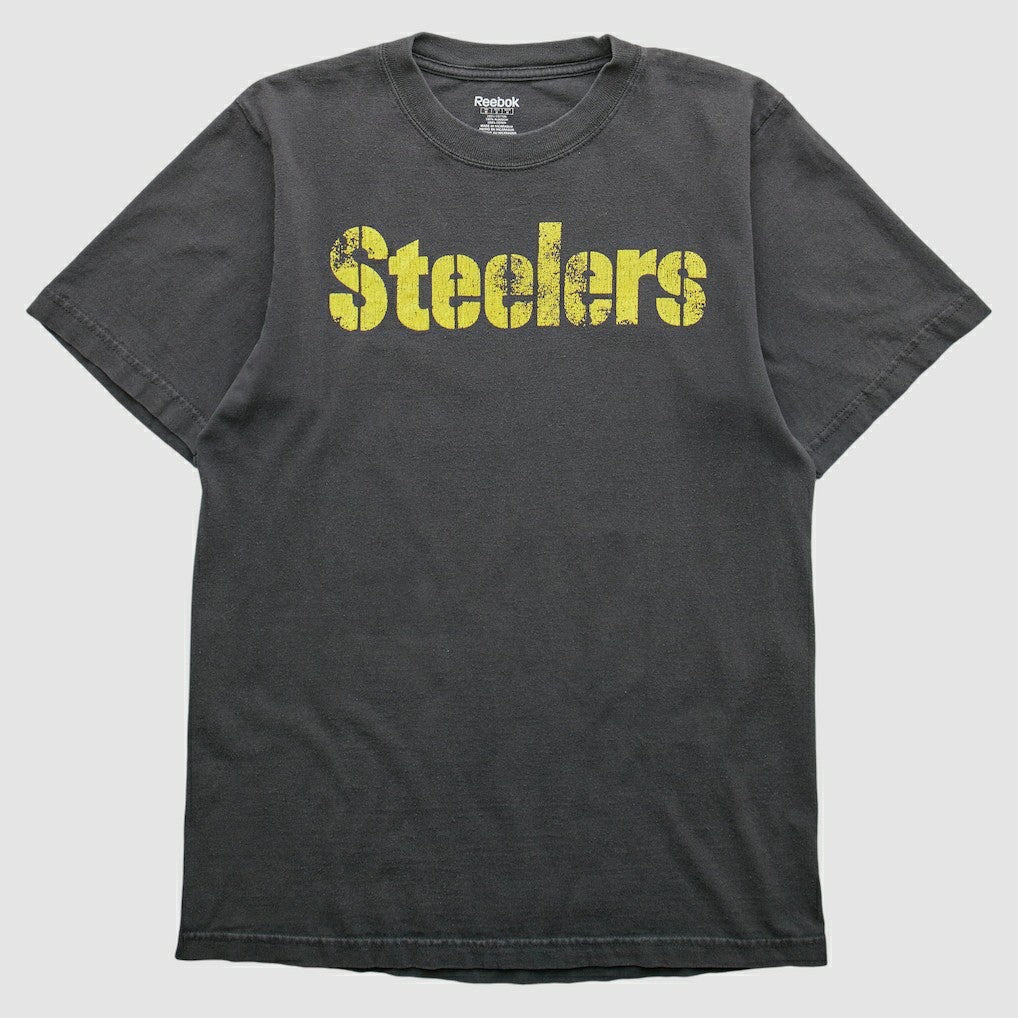 Pittsburgh Steelers Reebok 2000s T-shirt Charcoal Vintage | Fanatics