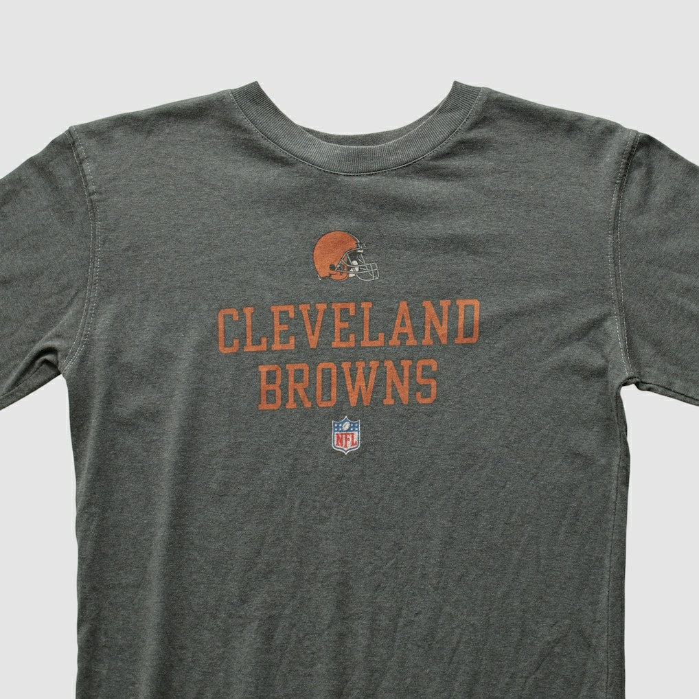 Cleveland Browns Reebok 2000s Long Sleeve T-shirt Gray Vintage | Fanatics