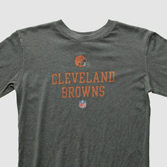 Cleveland Browns Reebok 2000s Long Sleeve T-shirt Gray Vintage | Fanatics