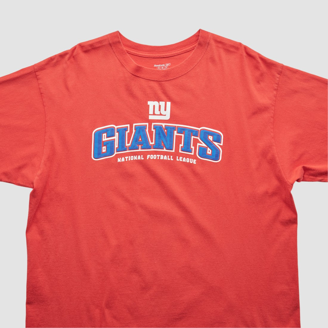 New York Giants Reebok 2010s T-shirt Red Vintage | Fanatics