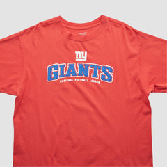 New York Giants Reebok 2010s T-shirt Red Vintage | Fanatics
