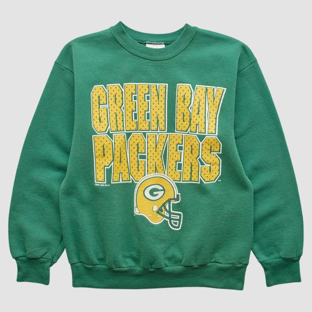 Green Bay Packers Hanes 90s Pullover Sweatshirt Green Vintage | Fanatics