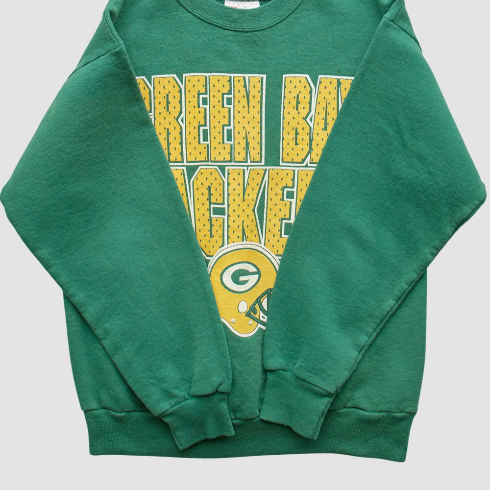 Green Bay Packers Hanes 90s Pullover Sweatshirt Green Vintage | Fanatics