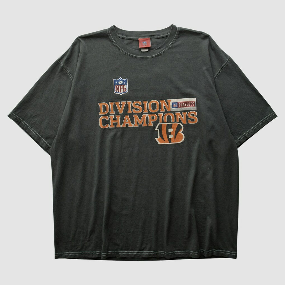Cincinnati Bengals NFL 2000s T-shirt Charcoal Vintage | Fanatics