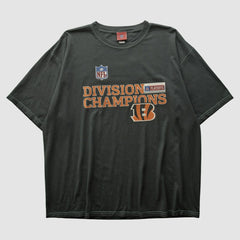 Cincinnati Bengals NFL 2000s T-shirt Charcoal Vintage | Fanatics