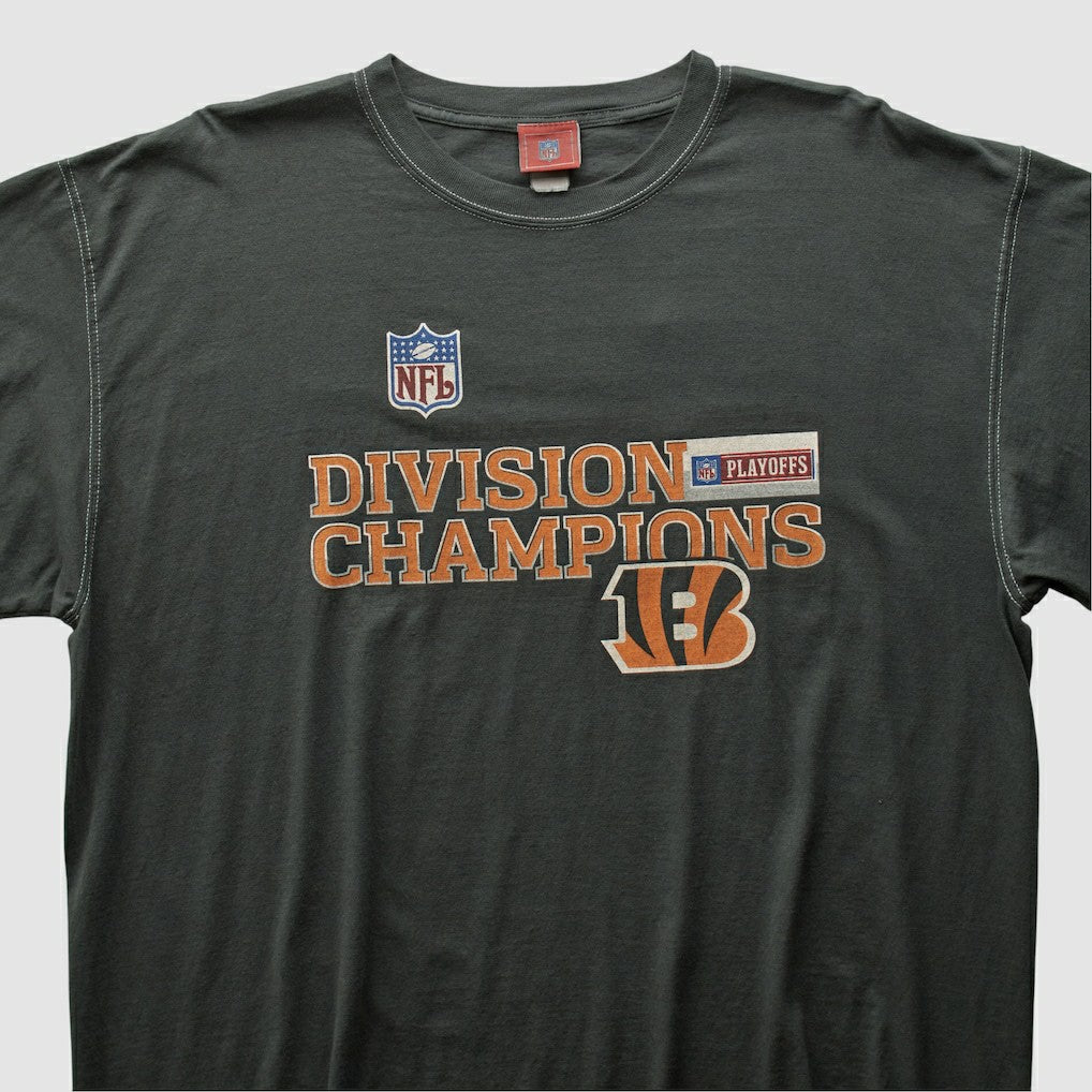 Cincinnati Bengals NFL 2000s T-shirt Charcoal Vintage | Fanatics