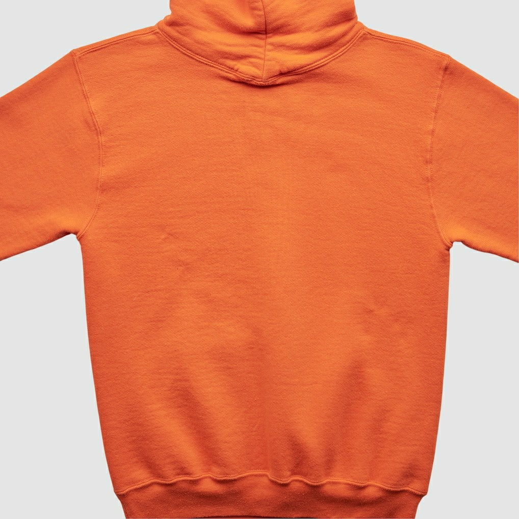 Cleveland Browns Russell 90s Hooded Pullover Sweatshirt Orange Vintage | Fanatics