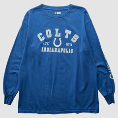 Indianapolis Colts NFL 2000s Long Sleeve T-shirt Blue Vintage | Fanatics