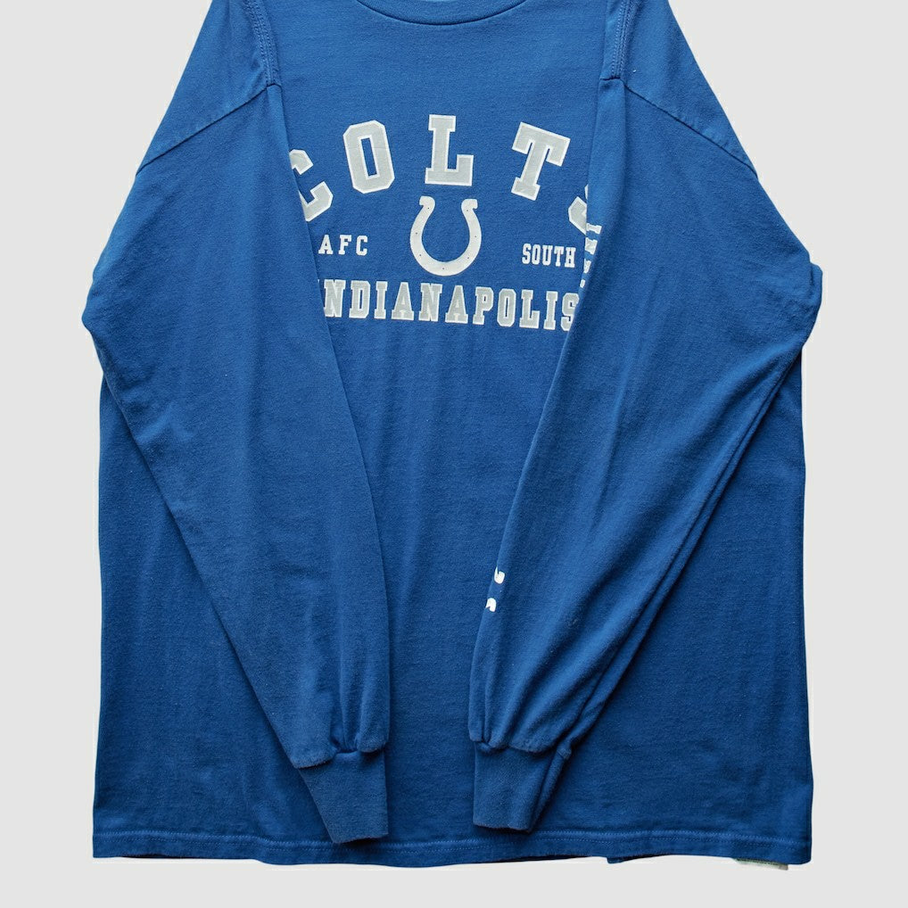 Indianapolis Colts NFL 2000s Long Sleeve T-shirt Blue Vintage | Fanatics