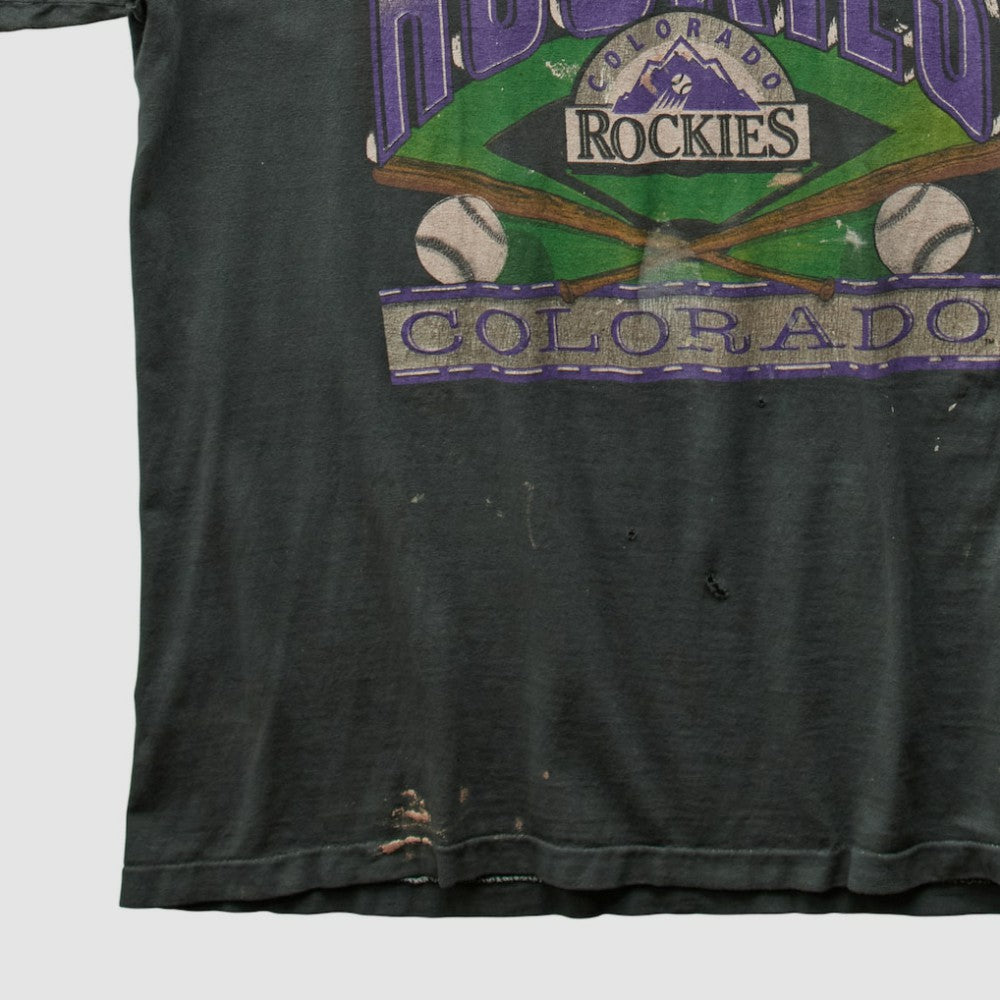 Colorado Rockies Salem 90s T-shirt - MLB