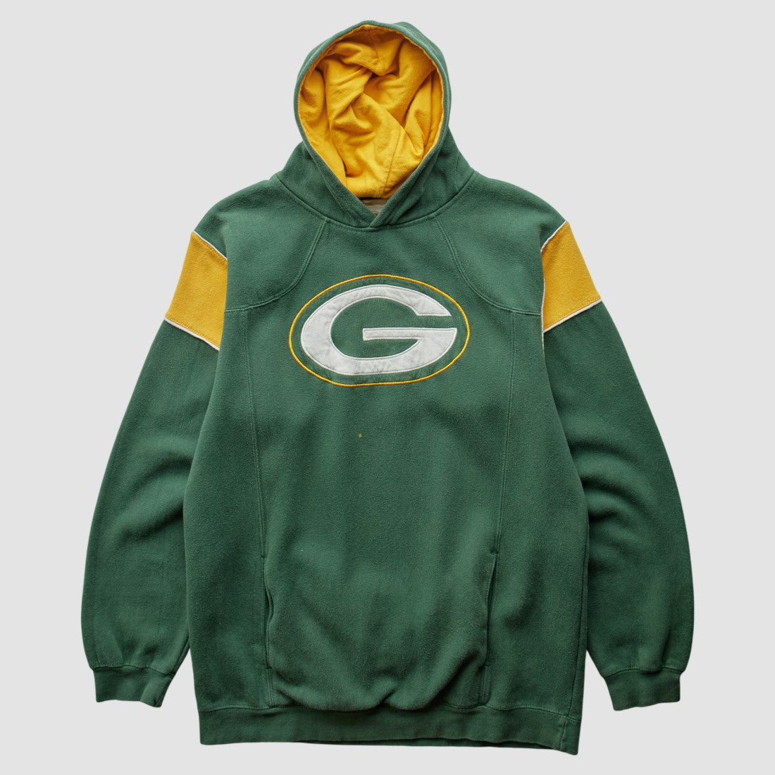 Green Bay Packers NFL 2000s Hooded Sweatshirt Green Vintage | Fanatics