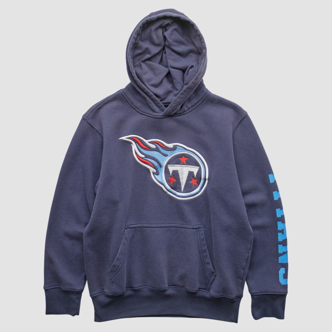 Tennessee Titans NFL 2000s Hooded Pullover Sweatshirt Navy Vintage | Fanatics