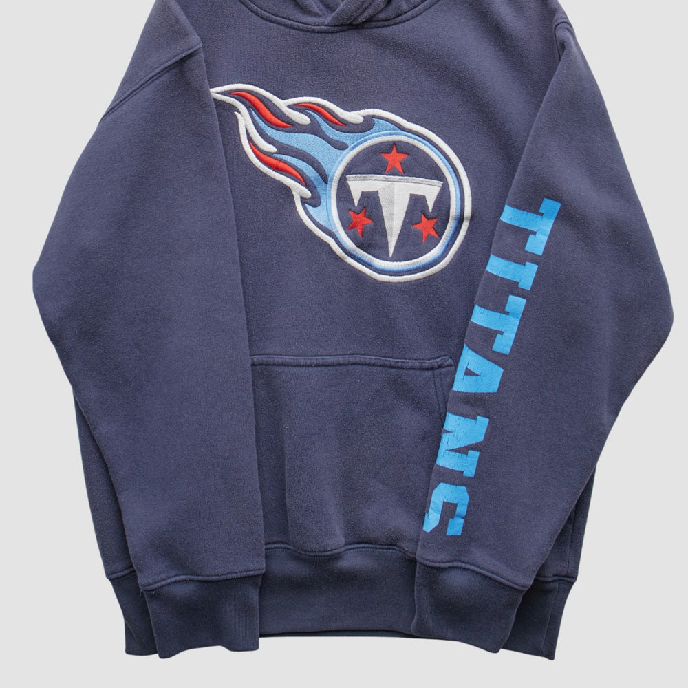 Tennessee Titans NFL 2000s Hooded Pullover Sweatshirt Navy Vintage | Fanatics