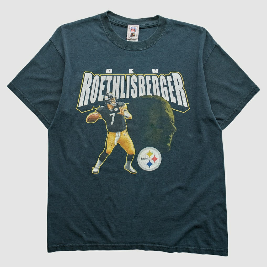 Pittsburgh Steelers NFL 2000s T-shirt Black Vintage | Fanatics