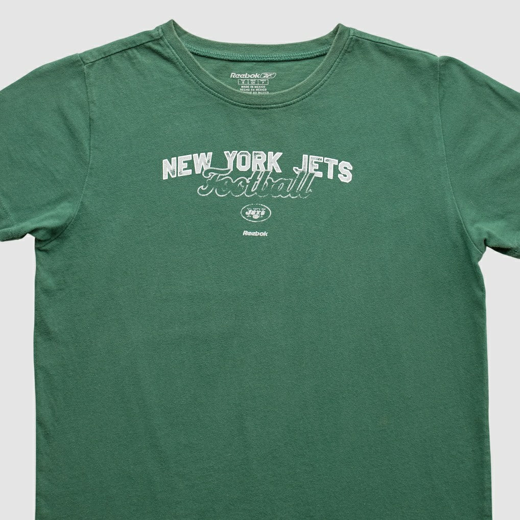 New York Jets Reebok 2010s T-shirt Green Vintage | Fanatics