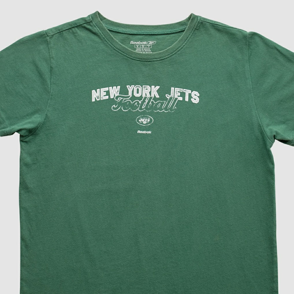 New York Jets Reebok 2010s T-shirt Green Vintage | Fanatics