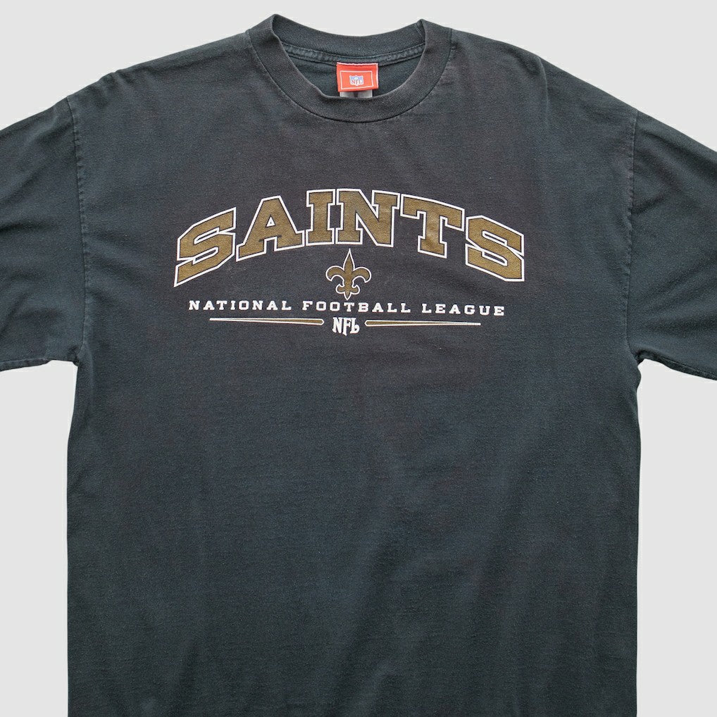 New Orleans Saints NFL 2000s Long Sleeve T-shirt Black Vintage | Fanatics