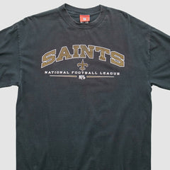 New Orleans Saints NFL 2000s Long Sleeve T-shirt Black Vintage | Fanatics