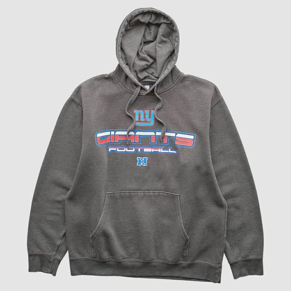 New York Giants NFL 2010s Hooded Pullover Sweatshirt Charcoal Vintage | Fanatics