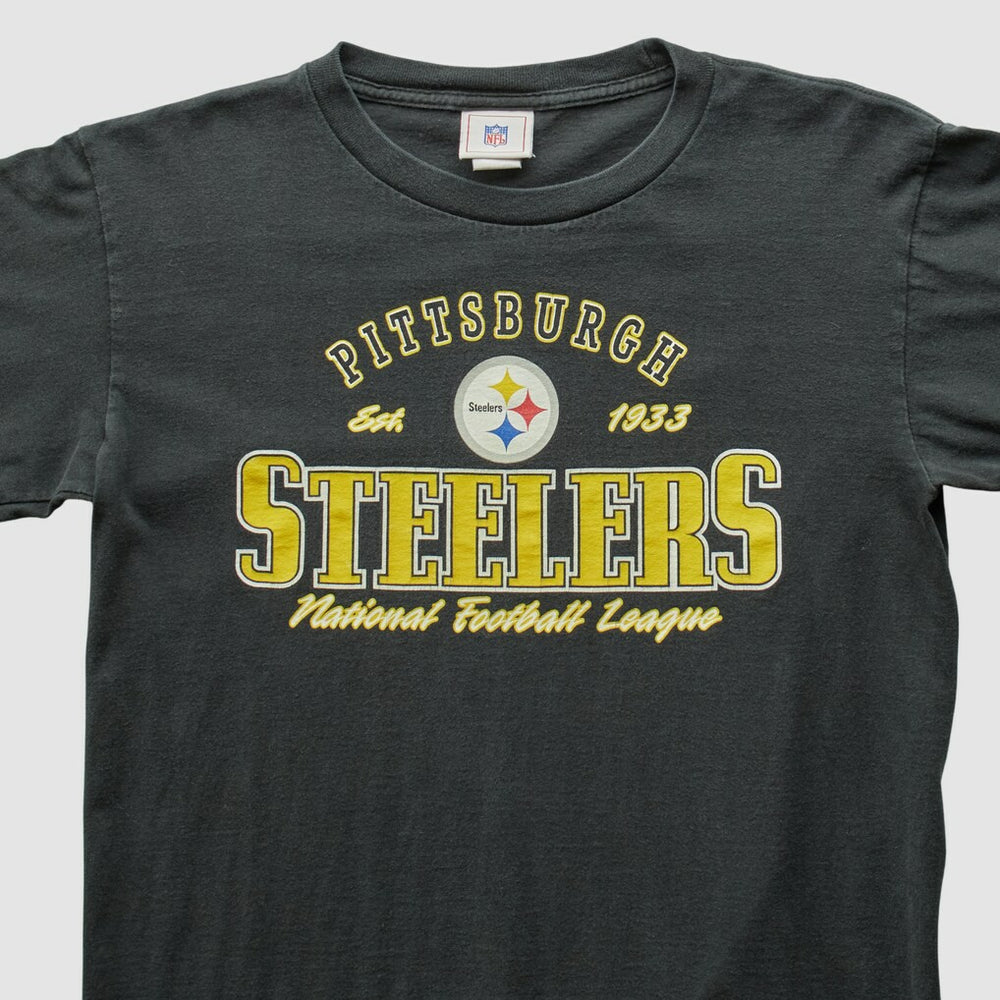 Pittsburgh Steelers NFL 2000s Long Sleeve T-shirt Charcoal Vintage | Fanatics