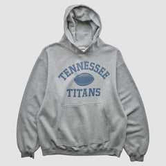 Tennessee Titans Reebok 2000s Hooded Pullover Sweatshirt Heather Gray Vintage | Fanatics