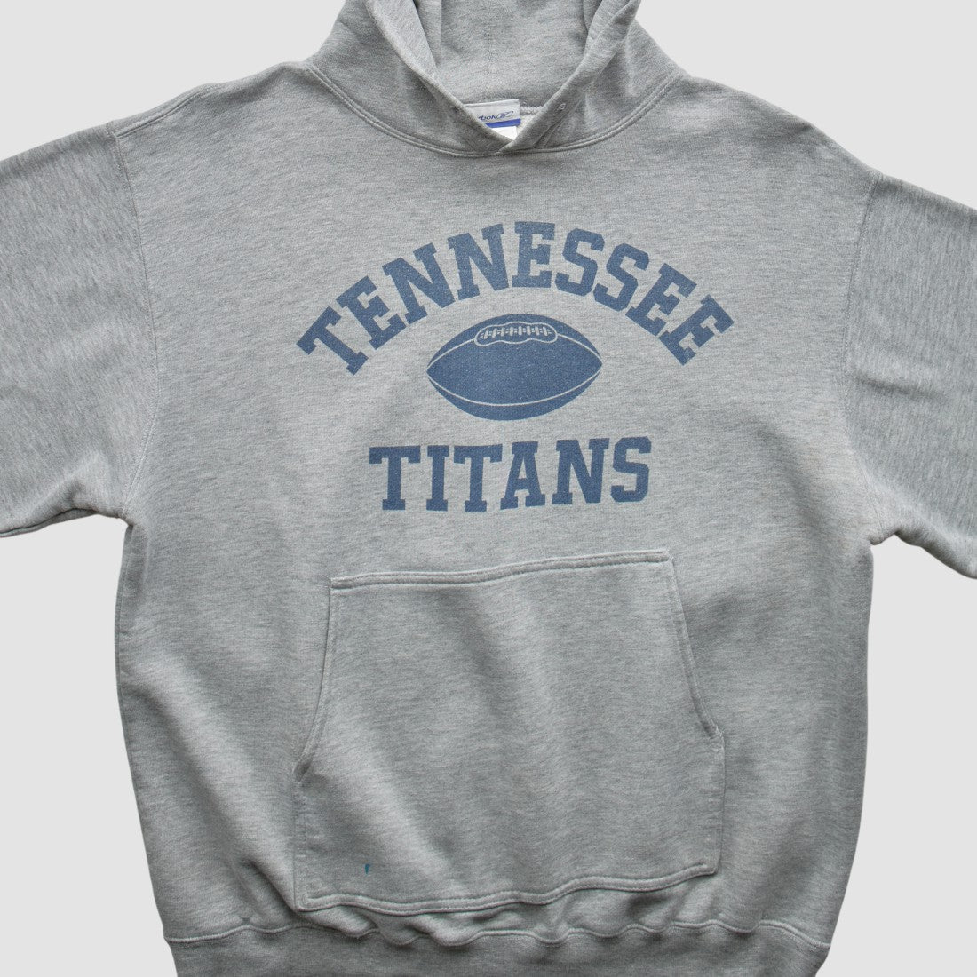 Tennessee Titans Reebok 2000s Hooded Pullover Sweatshirt Heather Gray Vintage | Fanatics