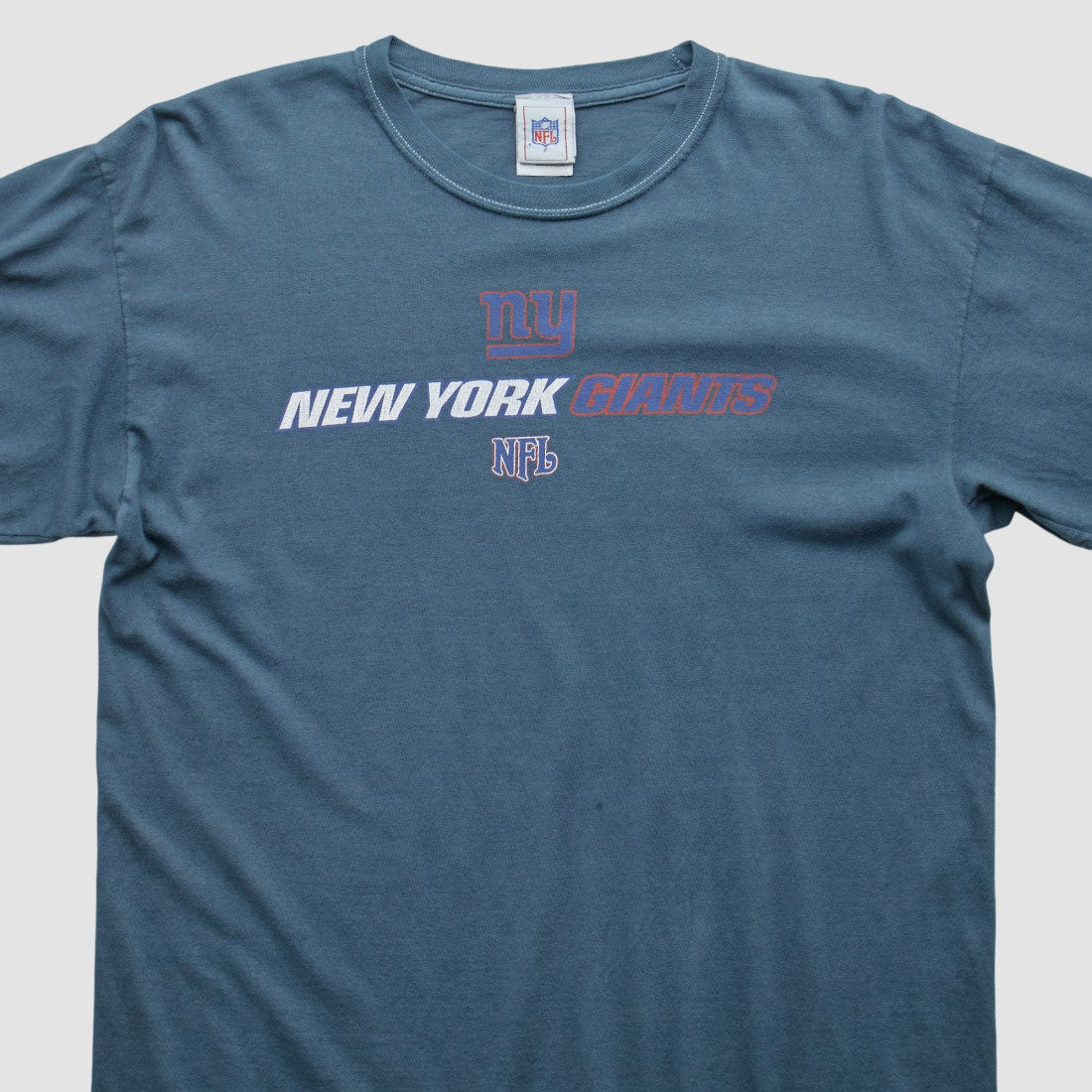 New York Giants NFL 2000s Long Sleeve T-shirt Blue Vintage | Fanatics