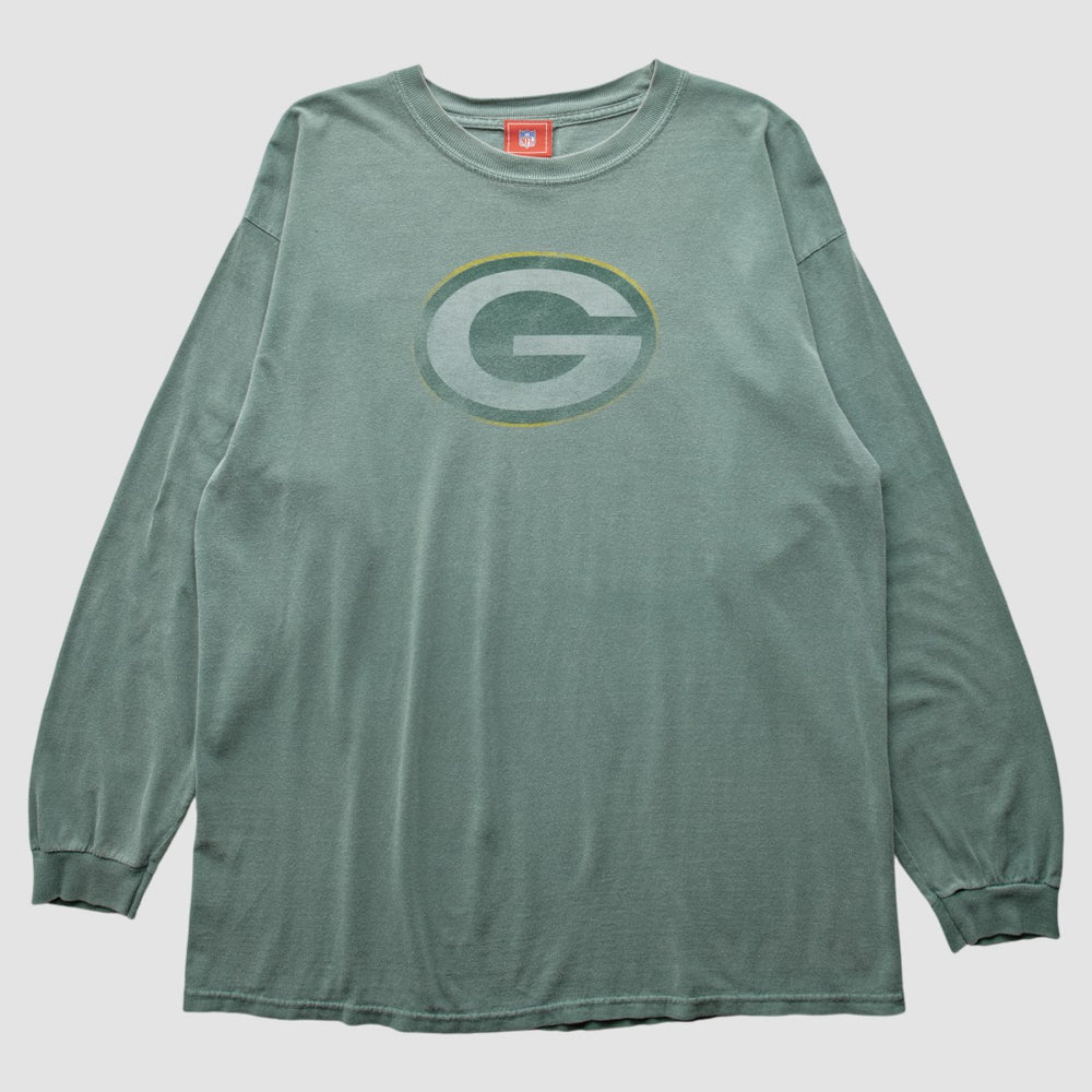 Green Bay Packers 2000s Long Sleeve T-shirt Green Vintage | Fanatics