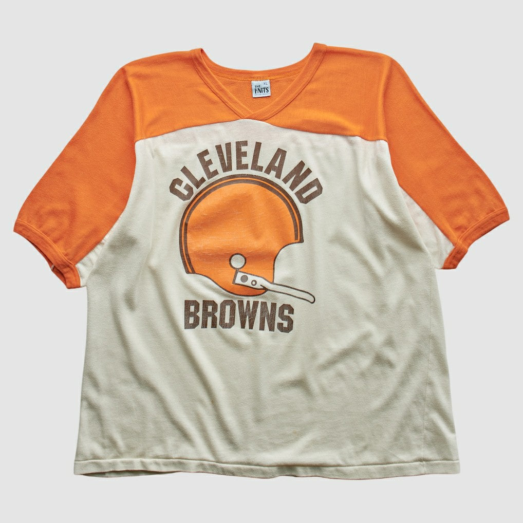 Cleveland Browns The Knits 80s T-shirt White Vintage | Fanatics