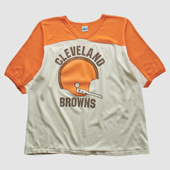 Cleveland Browns The Knits 80s T-shirt White Vintage | Fanatics