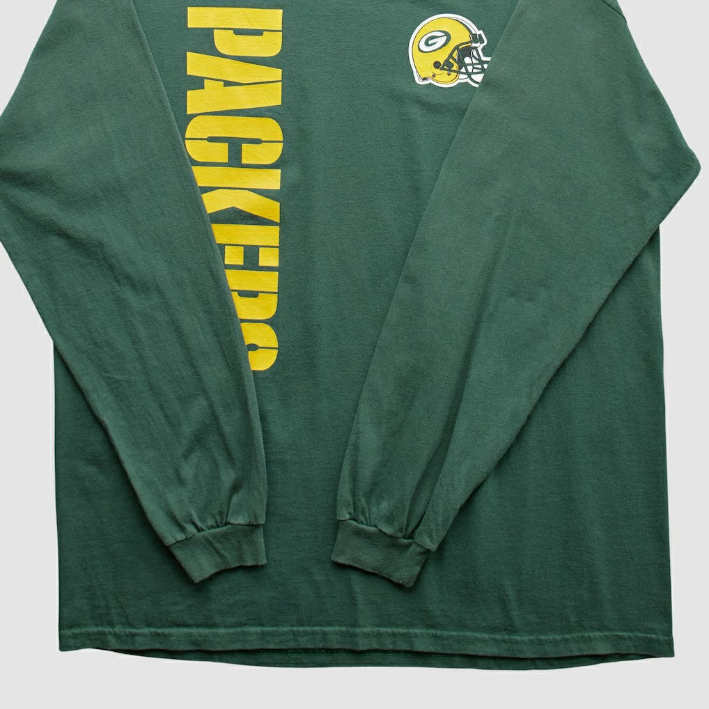 Green Bay Packers NFL 2000s Long Sleeve T-shirt Green Vintage | Fanatics