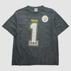 Pittsburgh Steelers 2010s T-shirt Black Vintage | Fanatics