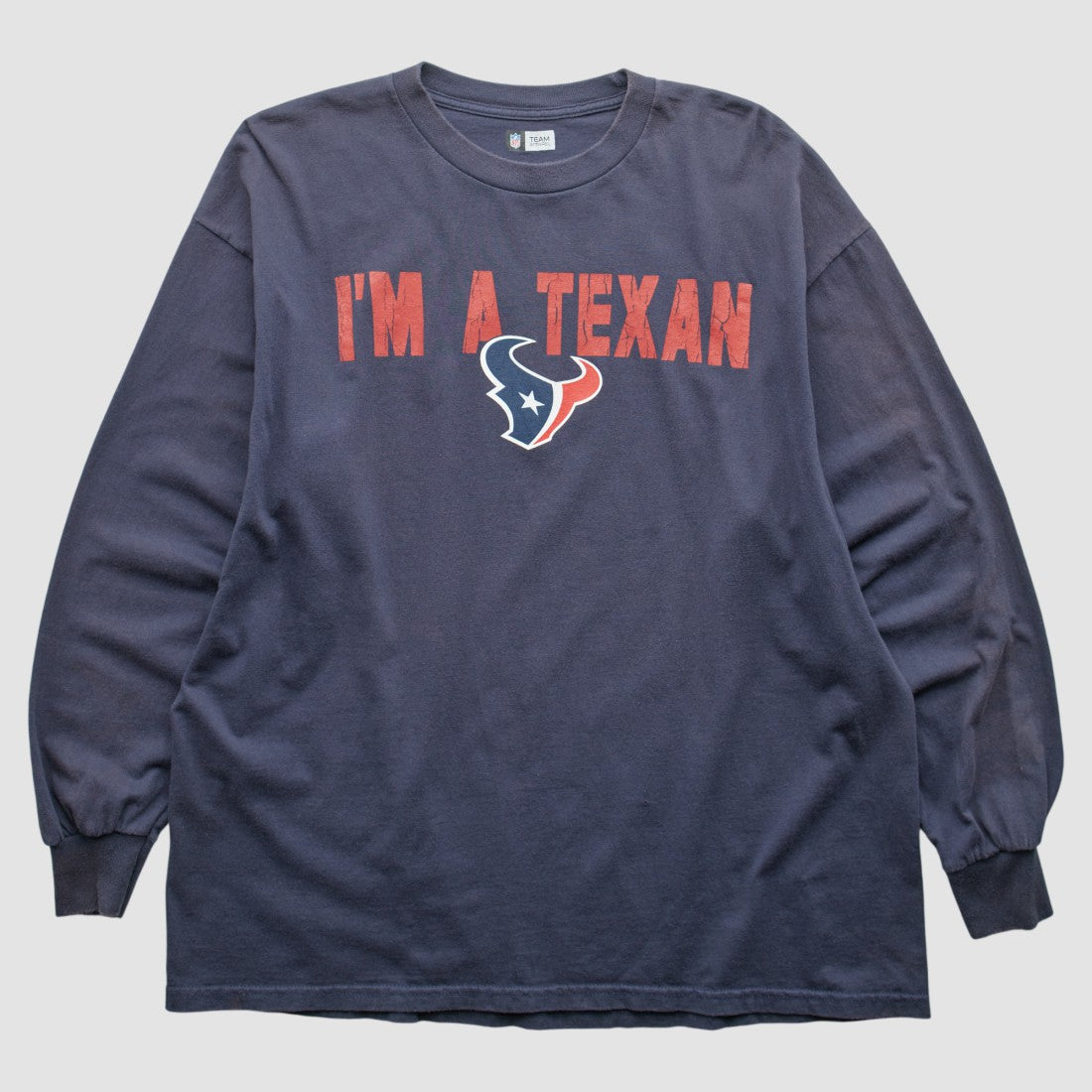 Houston Texans NFL 2010s Long Sleeve T-shirt Navy Vintage | Fanatics