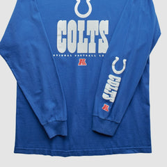 Indianapolis Colts NFL 2010s Long Sleeve T-shirt Blue Vintage | Fanatics