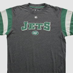 New York Jets NFL 2010s Long Sleeve T-shirt Gray Vintage | Fanatics