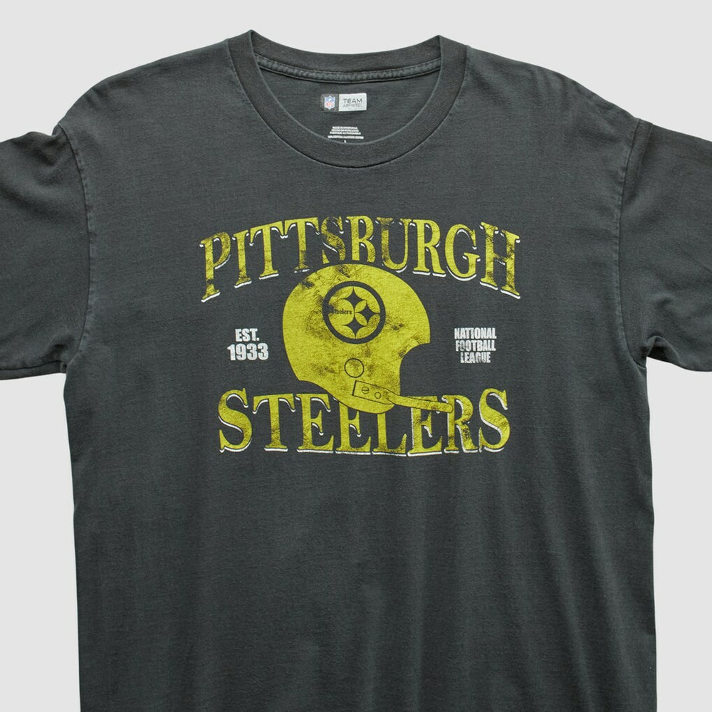 Pittsburgh Steelers NFL 2010s Long Sleeve T-shirt Charcoal Vintage | Fanatics