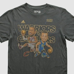Golden State Warriors 2015 T-shirt Charcoal Vintage - NBA