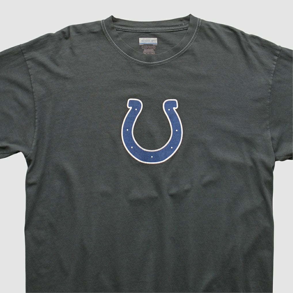Indianapolis Colts Reebok 2000s Long Sleeve T-shirt Charcoal Vintage | Fanatics