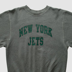 New York Jets Champion 2000s Pullover Sweatshirt Charcoal Vintage | Fanatics